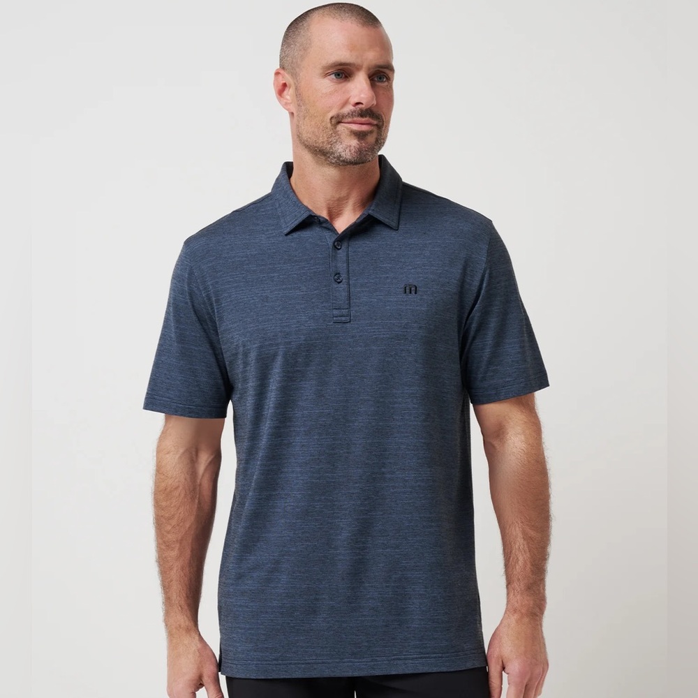 New Travis Mathew The Heather Polo (Size M) - Picture 4 of 7